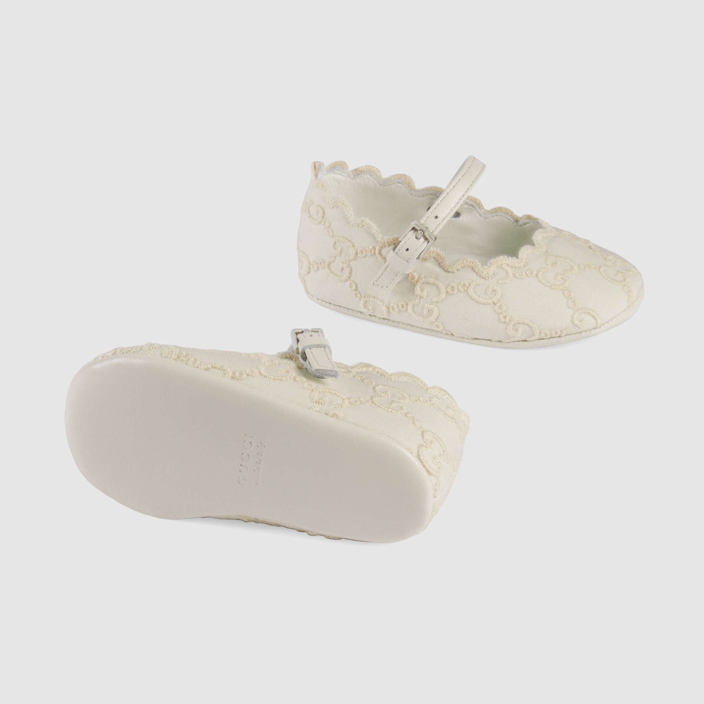 Baby Girls Ivory Ballet Flats