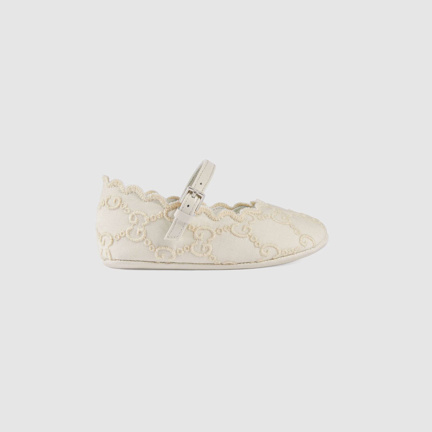 Baby Girls Ivory Ballet Flats