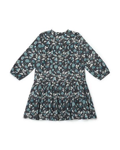 Girls Fusain Floral Dress
