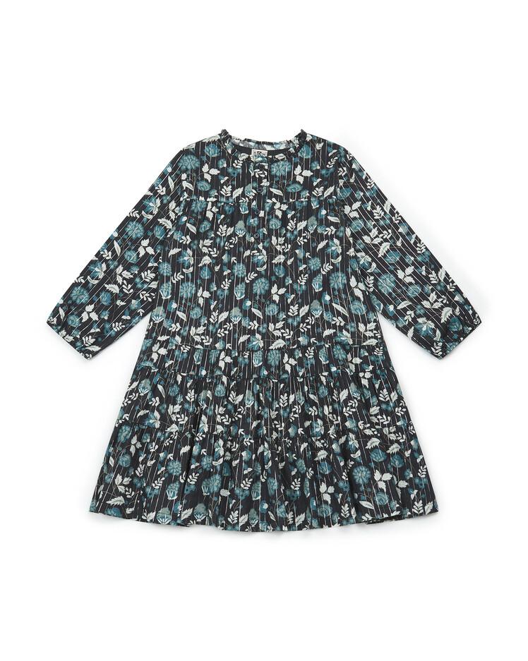 Girls Fusain Floral Dress