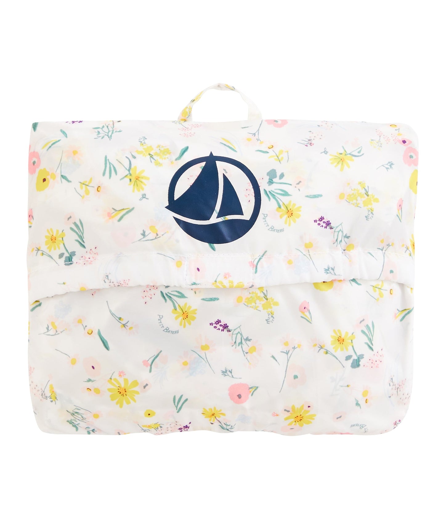 Girls White Flower Jacket