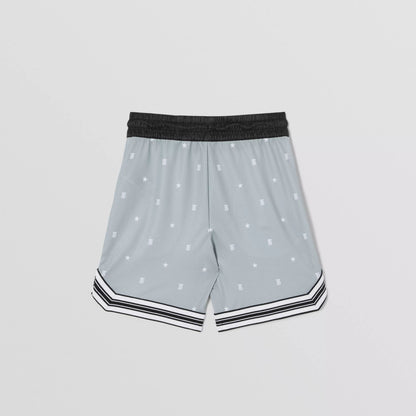 Boys Light Grey Logo Shorts