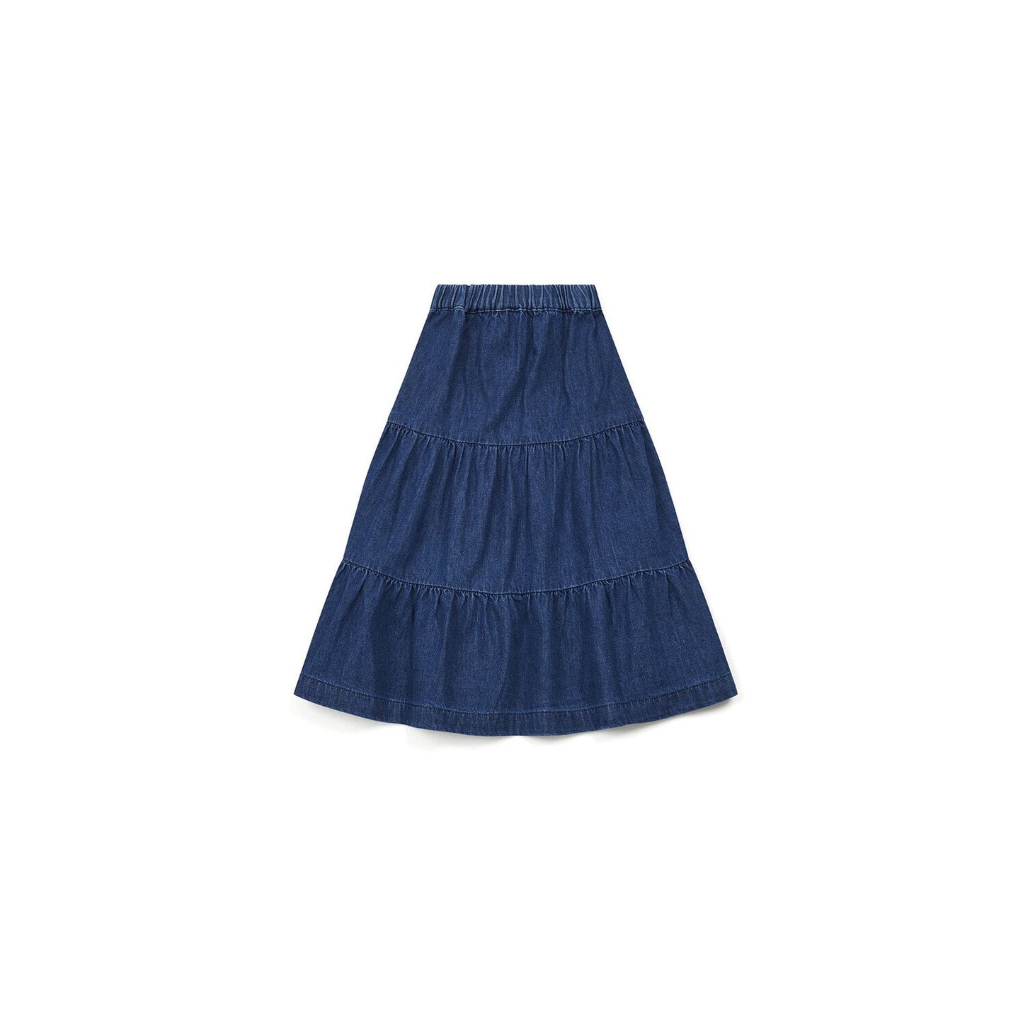 Girls Blue Denim Skirt