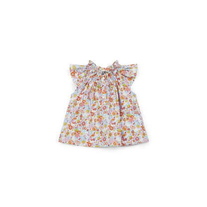 Baby Girls Multicolor Cotton Top