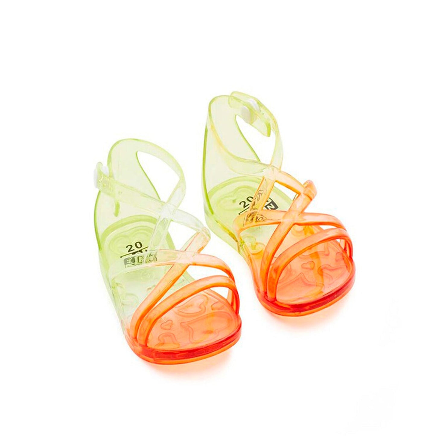 Baby Girls Orange Sandals