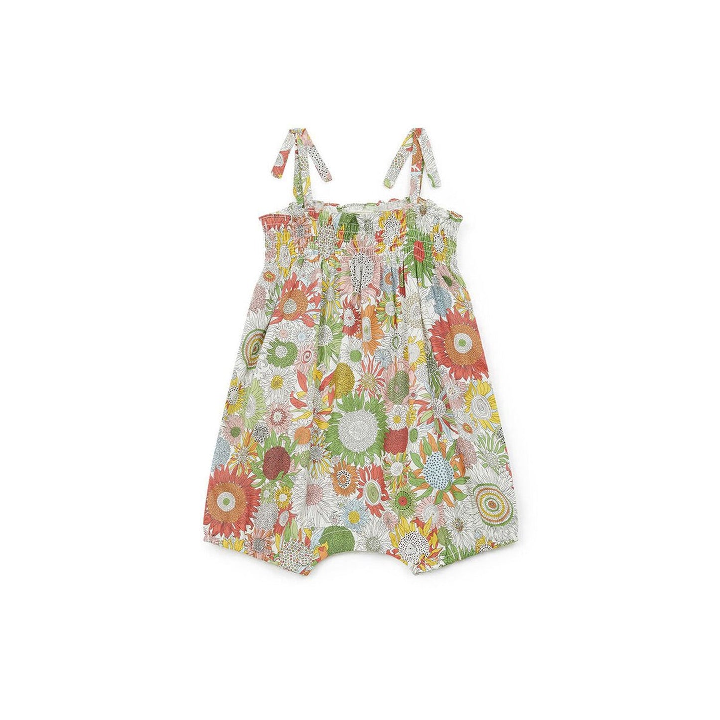 女婴彩色连体裤