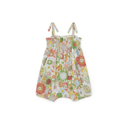 女婴彩色连体裤