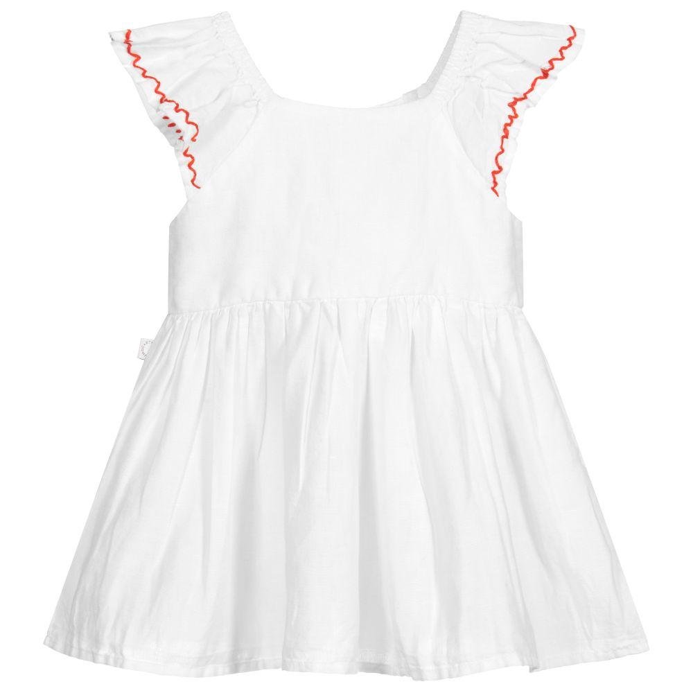 Baby Girls White Dress Set