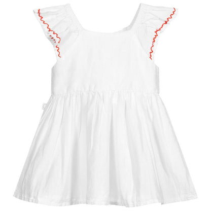 Baby Girls White Dress Set