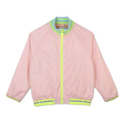 Girls Pink Logo Jacket