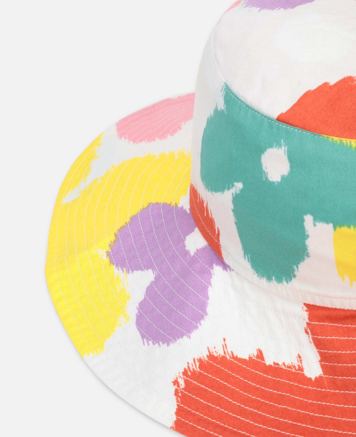 Girls Multicolor Flower Cotton Hat