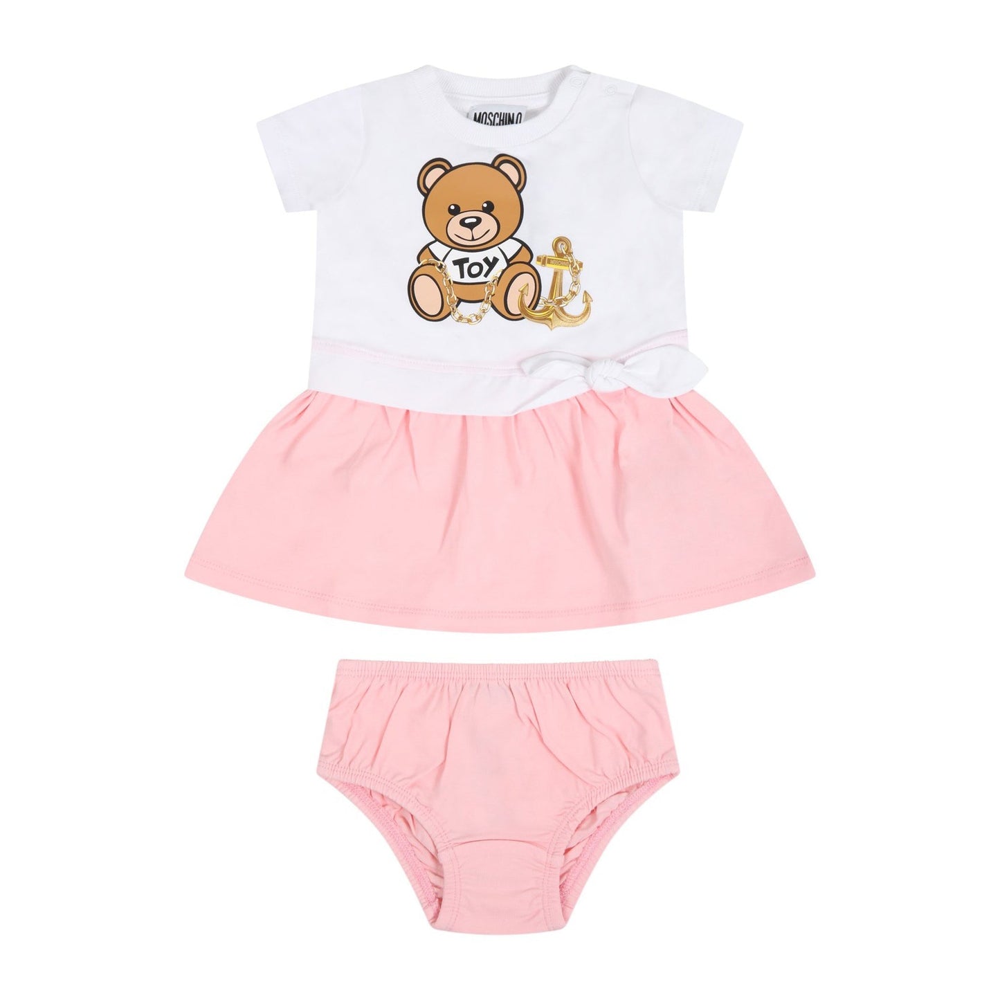 Baby Girls White Cotton Dress