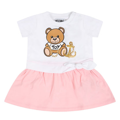 Baby Girls White Cotton Dress