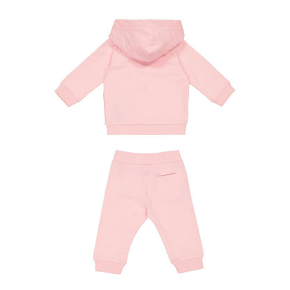 Baby Girls Pink Cotton Suit