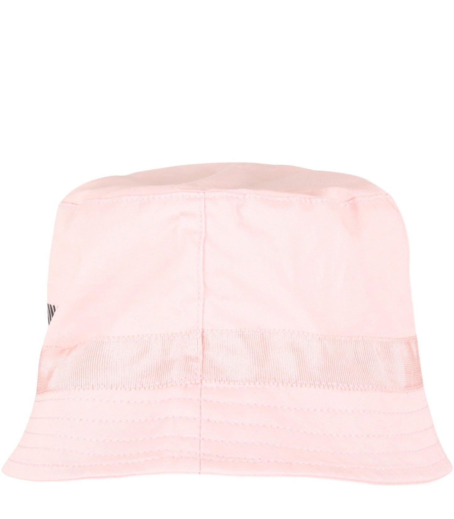 Girls Pink Logo Cotton Hat