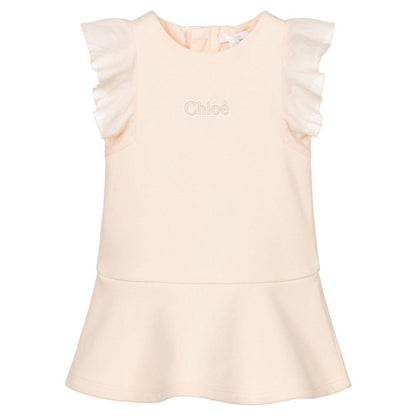 Baby Girls Pink Cotton Dress