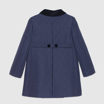 Girls Dark Blue Coat