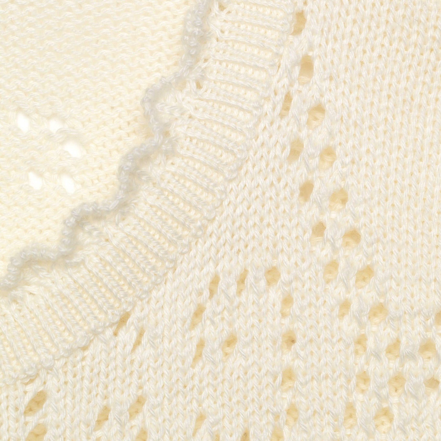 Baby Girls White GG Cardigan