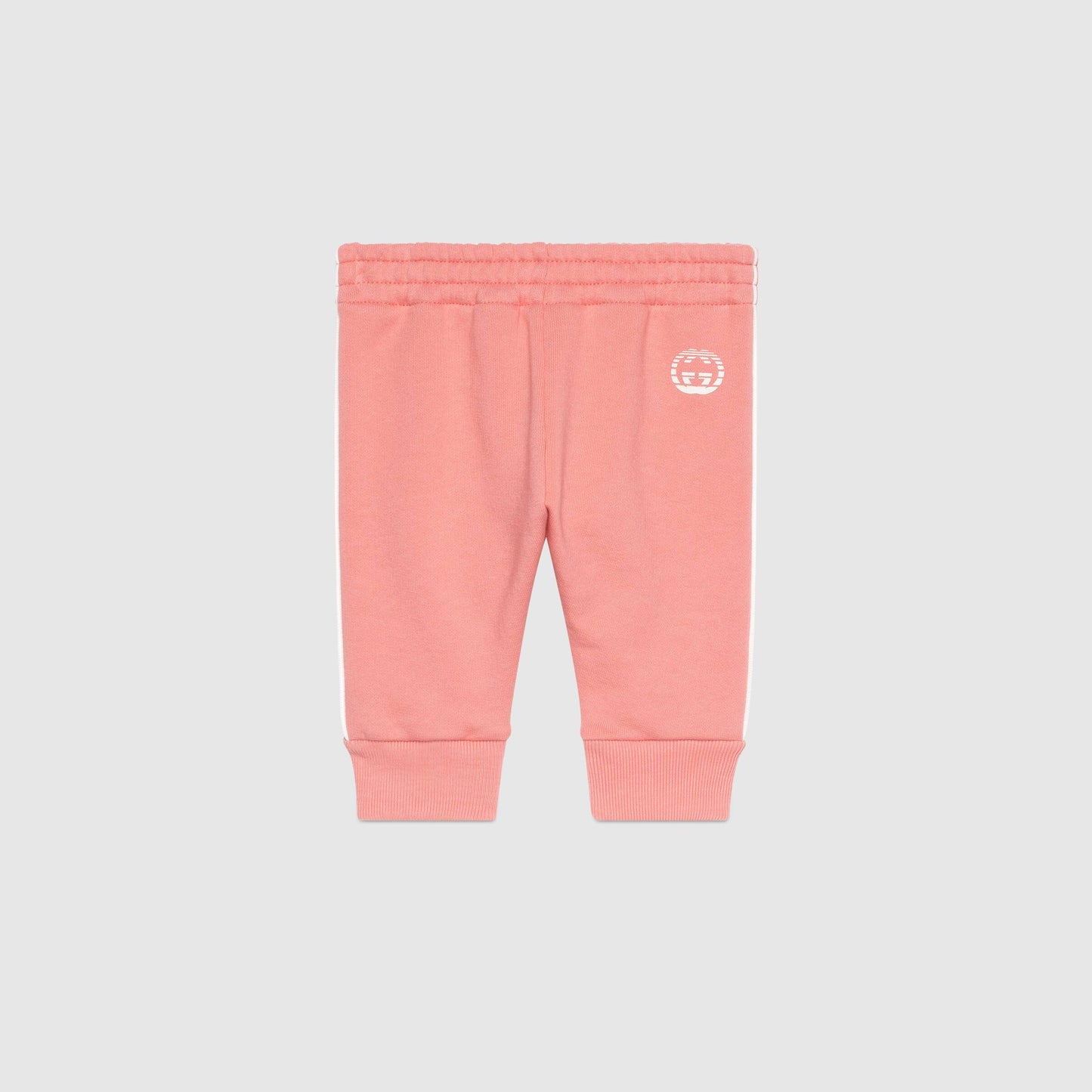 Baby Girls Pink Cotton Trousers