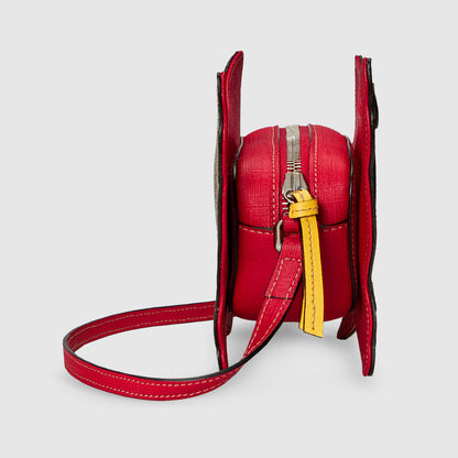 Girls Beige Butterfly GG Shoulder Bag