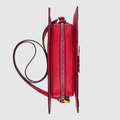 Girls Beige Butterfly GG Shoulder Bag