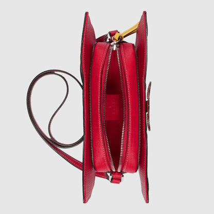 Girls Beige Butterfly GG Shoulder Bag