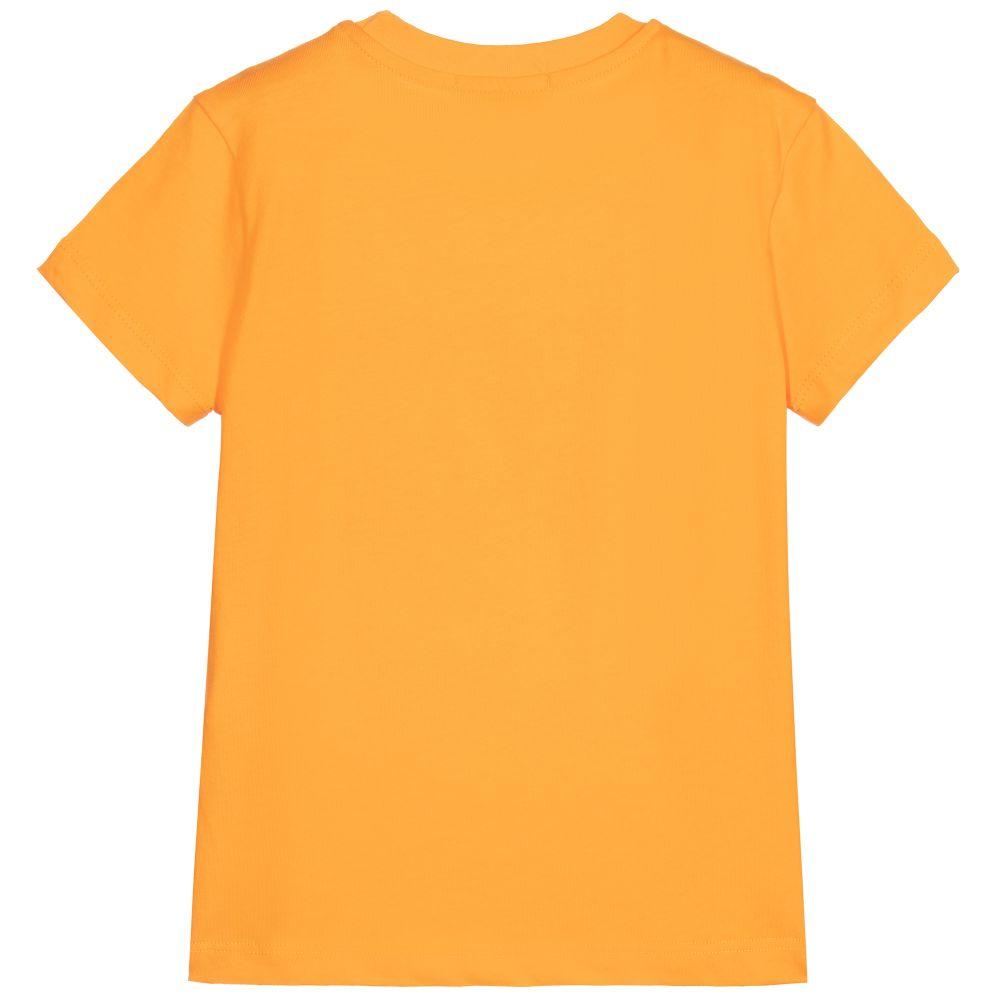 Boys & Girls Melon Logo Cotton T-Shirt