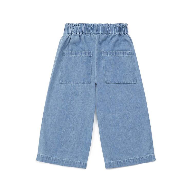 Girls Blue Denim Trousers