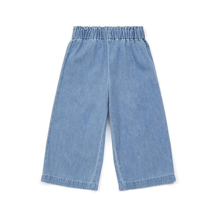 Girls Blue Denim Trousers