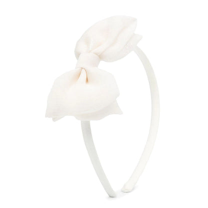 Girls Light Pink Bowknot Head Band