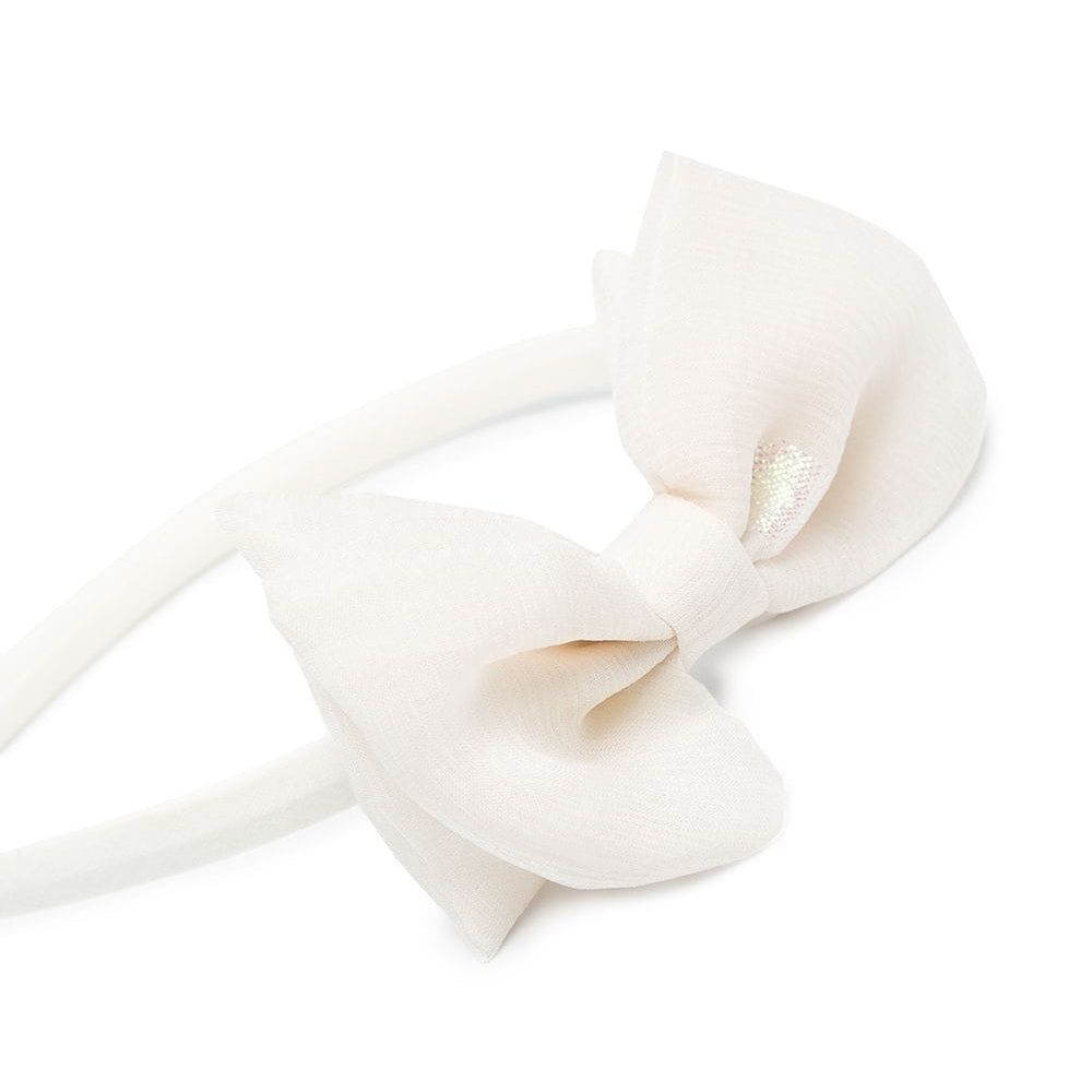 Girls Light Pink Bowknot Head Band