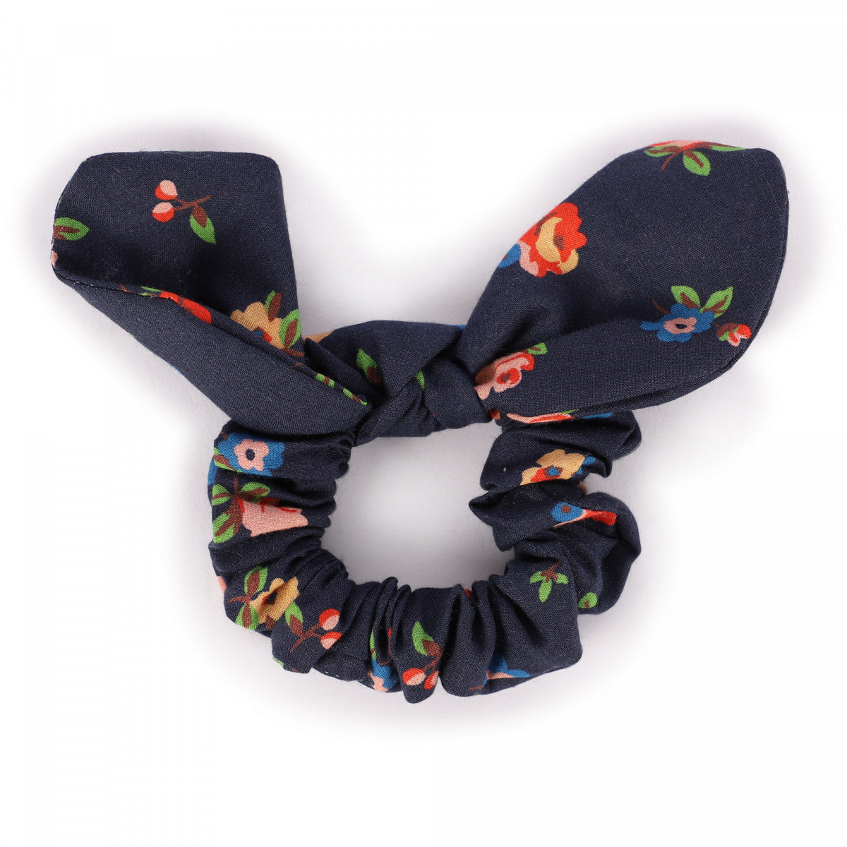 Girls Navy Floral Hair Accessories