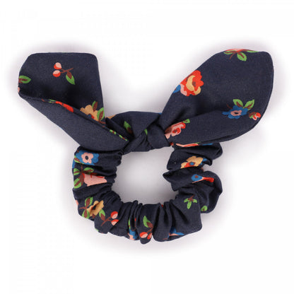 Girls Navy Floral Hair Accessories