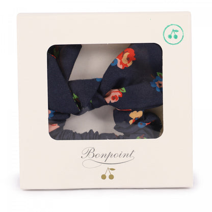 Girls Navy Floral Hair Accessories