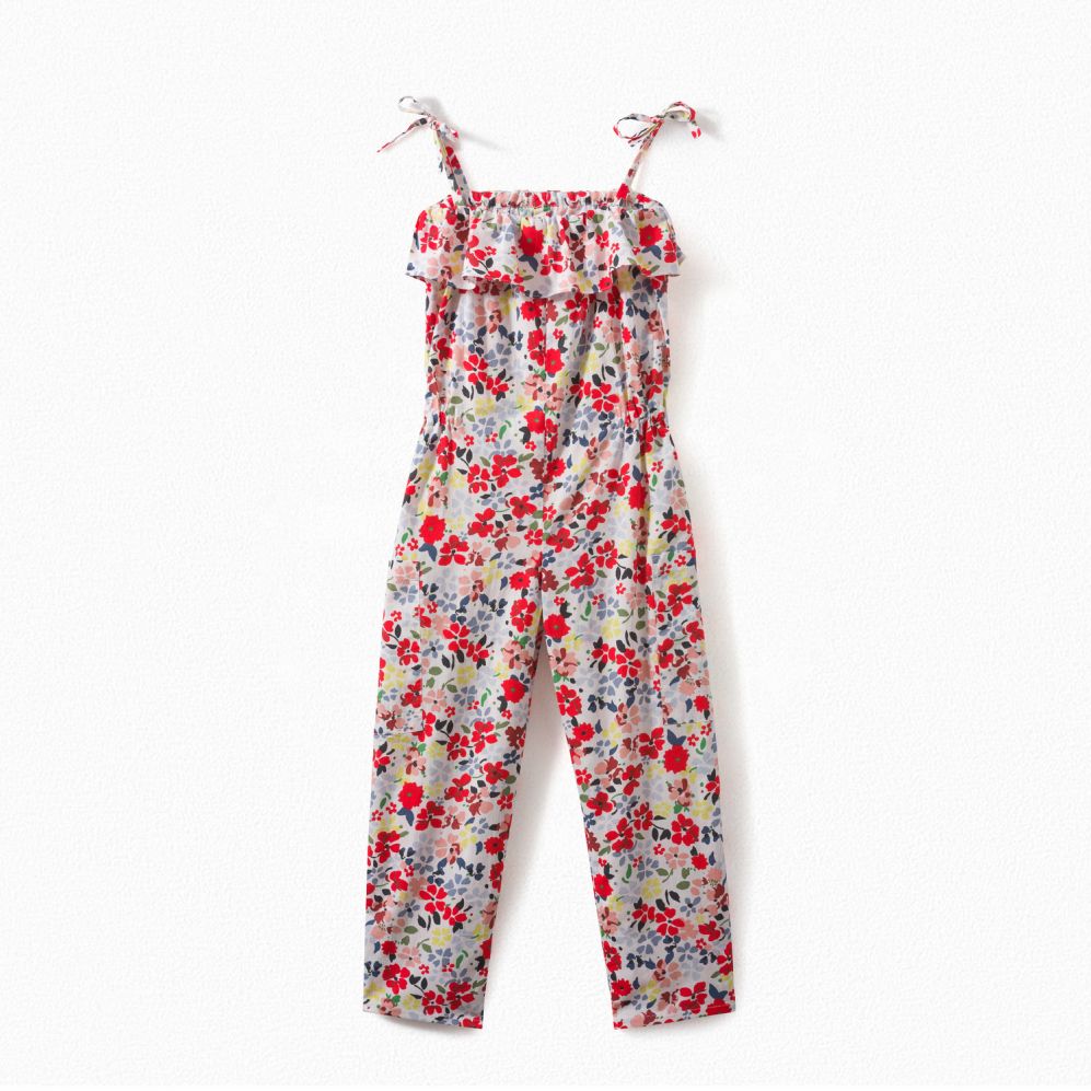 Girls Multicolor Jumpsuit