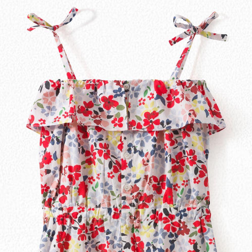 Girls Multicolor Jumpsuit