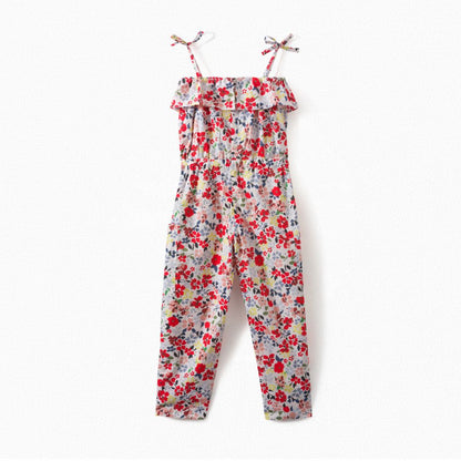 Girls Multicolor Jumpsuit