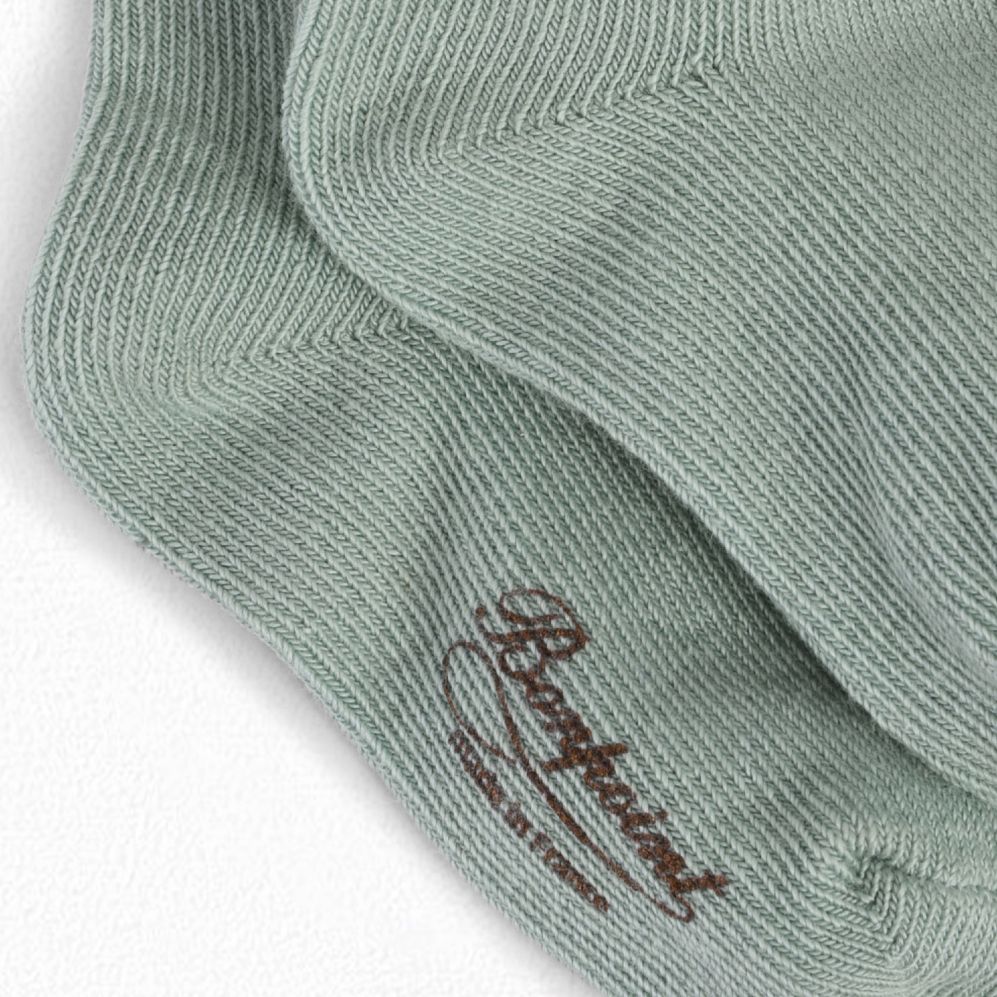 Baby Girls Light Green Cotton Socks