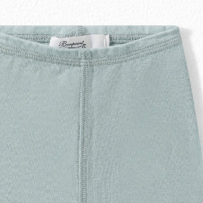 Baby Boys & Girls Faded Green Legginngs