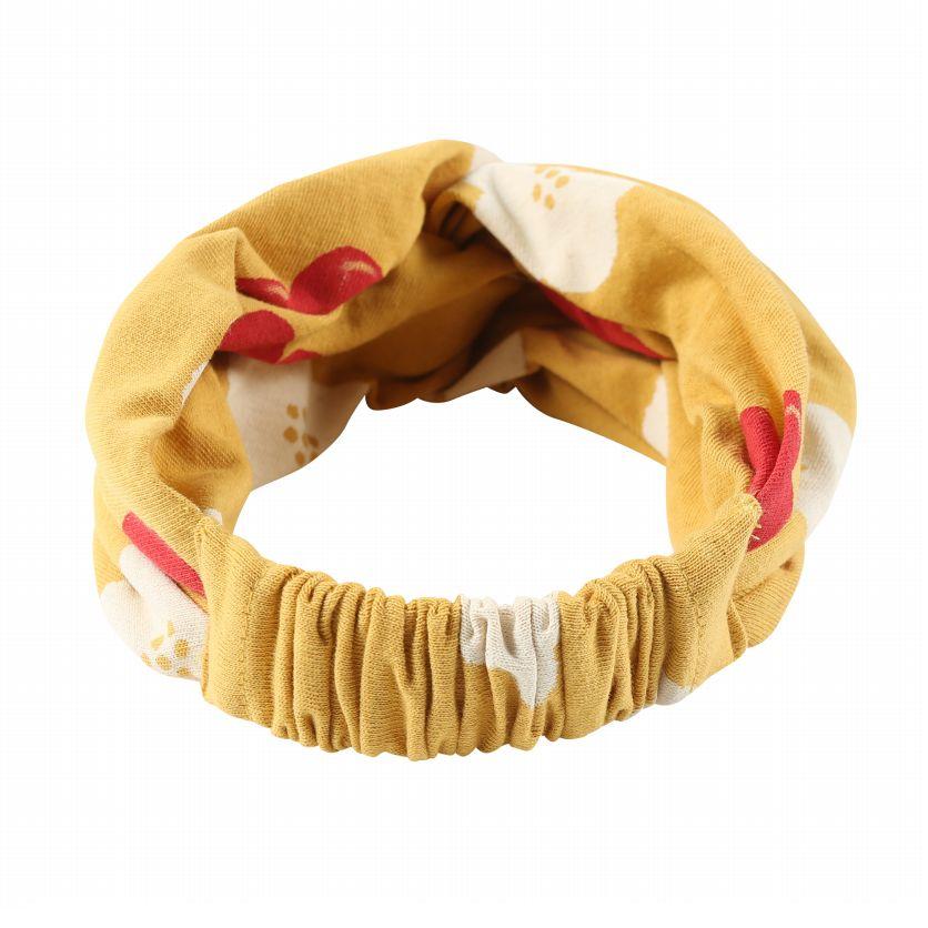 Girls Yellow Flower Headband