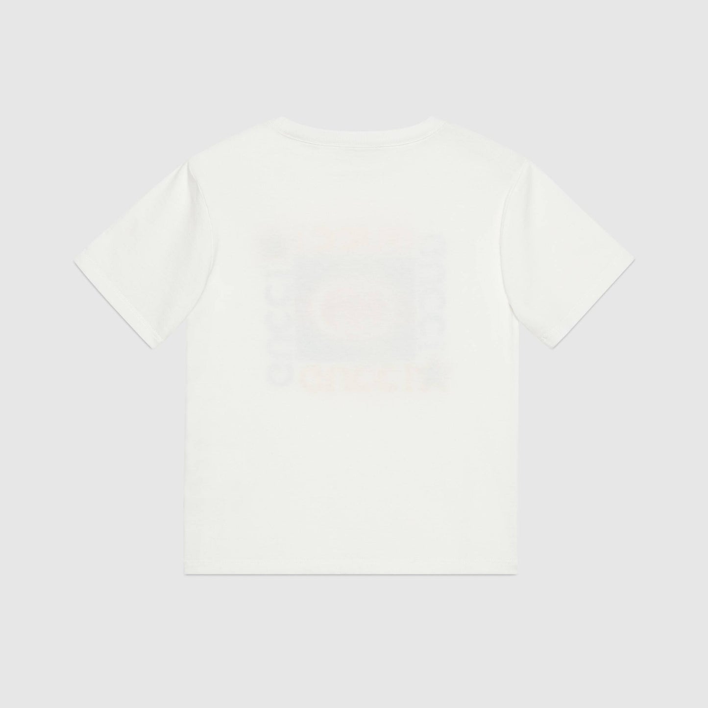 Boys & Girls White Logo Cotton T-Shirt