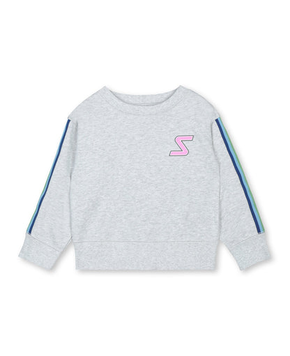 Girls Grey Cotton Top