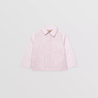 Girls Pink Logo Jacket