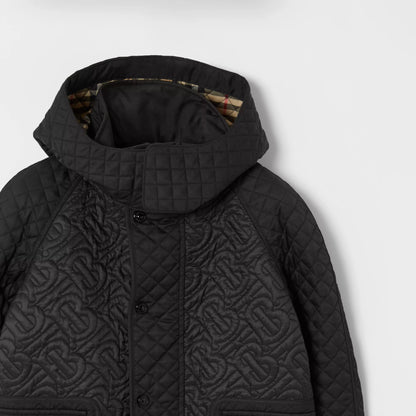 男童黑色Logo外套