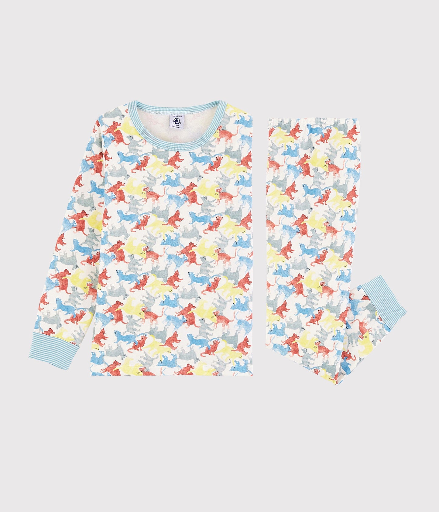 Boys Multicolor Cotton Nightwear Set