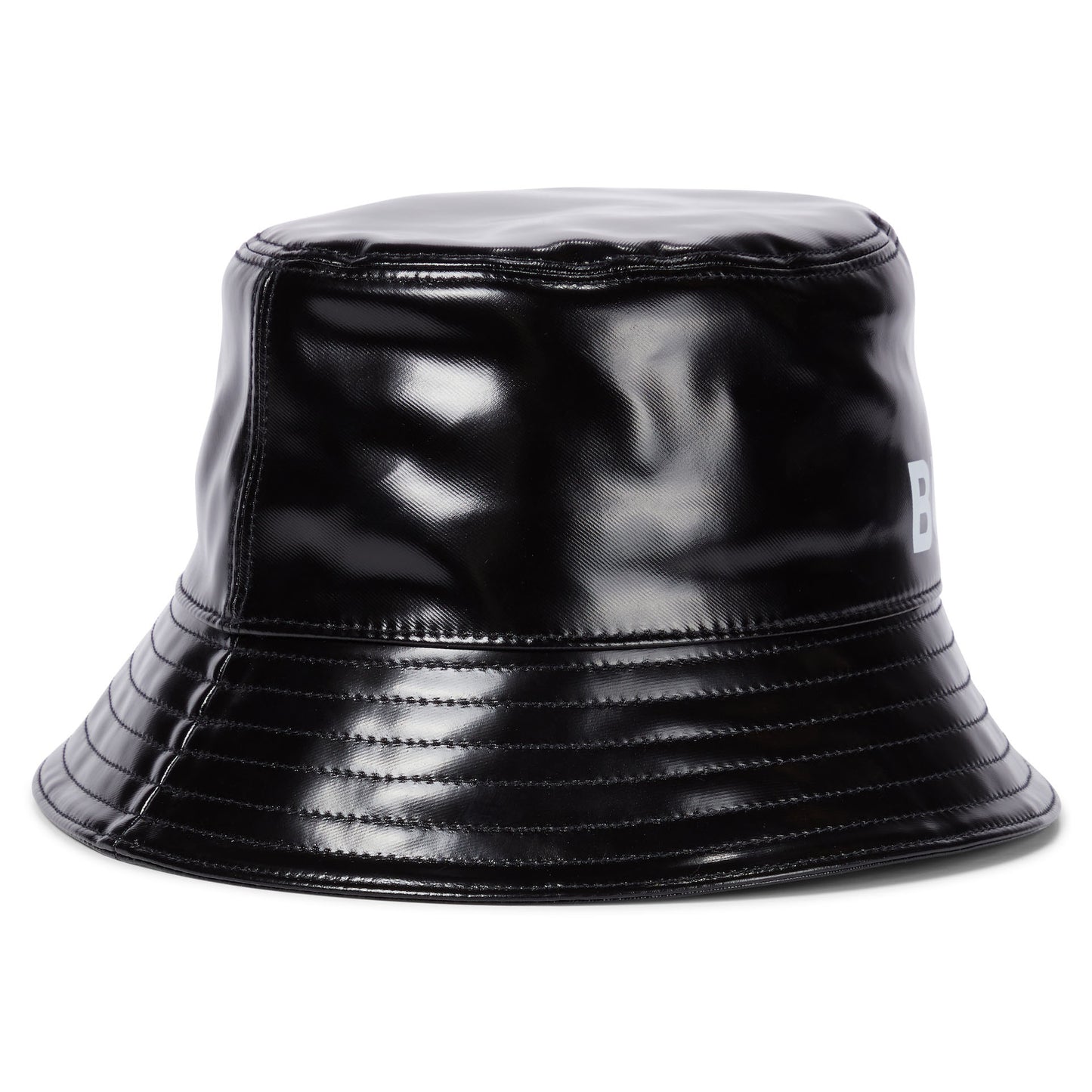 儿童黑色Logo渔夫帽