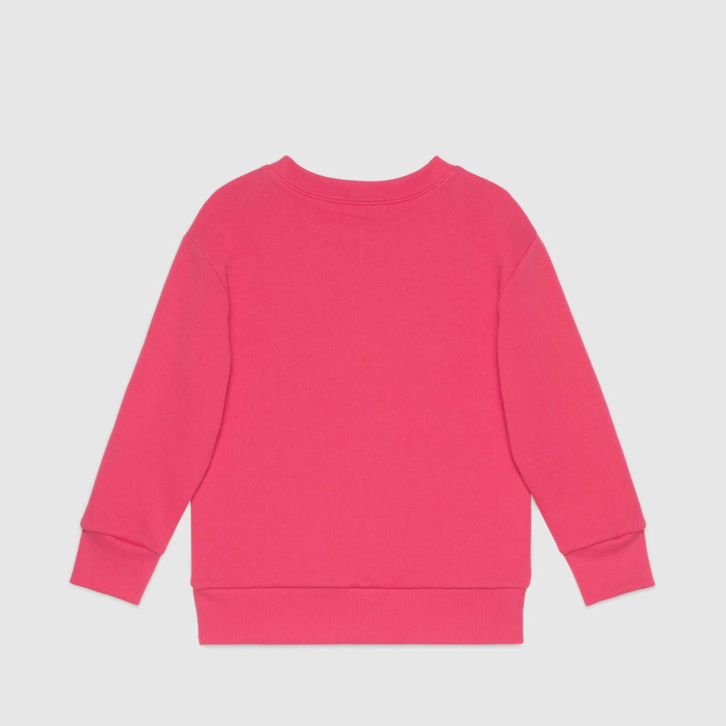 女童粉色Logo棉卫衣
