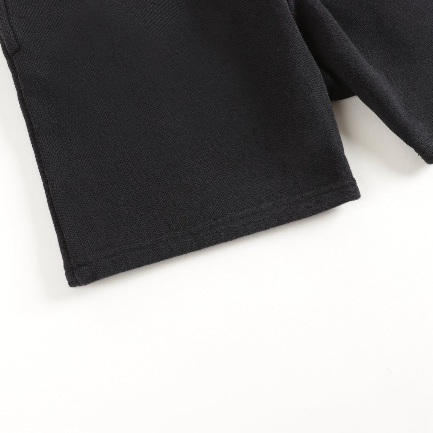 儿童黑色棉短裤