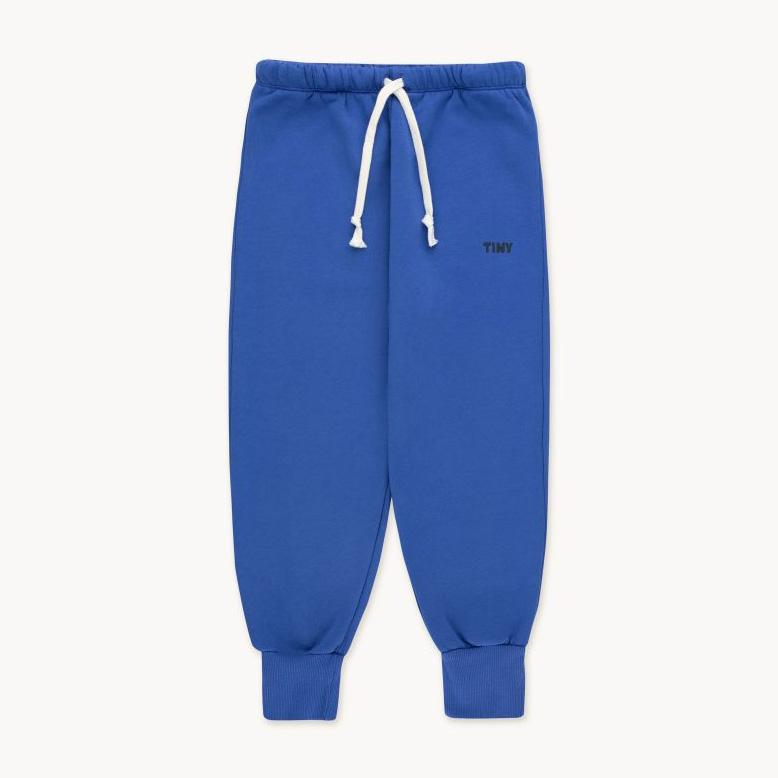 儿童蓝色棉长裤