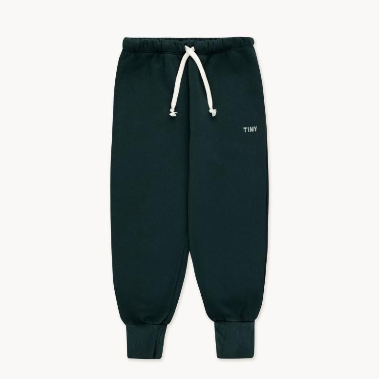 儿童蓝色棉长裤